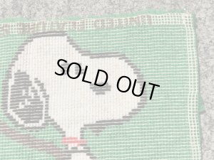 スヌーピー ヴィンテージ ラグマット ピーナッツ 70’s