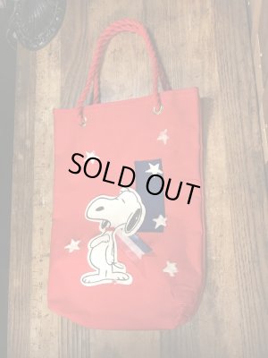 スヌーピー ビンテージ トートバッグ ピーナッツ 70年代
