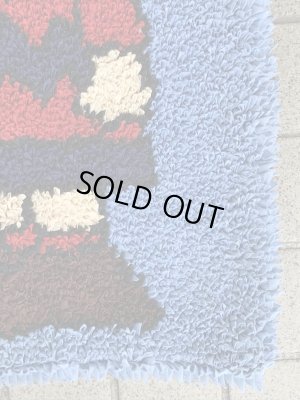 チャーリーブラウン ビンテージ ラグマット スヌーピー 70年代