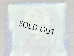 チャーリーブラウン ビンテージ ラグマット スヌーピー 70年代