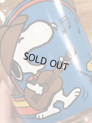 スヌーピー ビンテージ ビッググラス ウッドストック 70年代