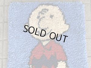 チャーリーブラウン ヴィンテージ ラグマット スヌーピー ピーナッツギャング