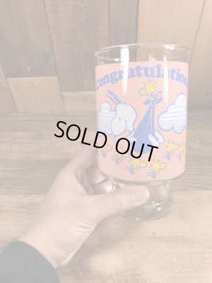 スヌーピー ヴィンテージ ビッググラス ウッドストック 70’s