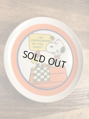 スヌーピー　ビンテージ　プレート　お皿　80年代