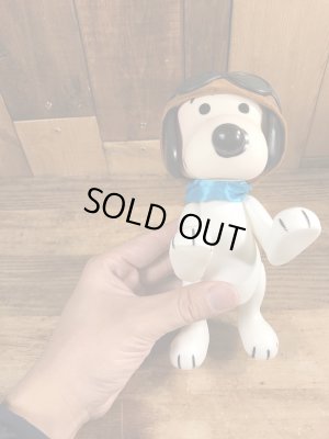 スヌーピー　ヴィンテージ　フィギュア　フライングエース　ピーナッツ