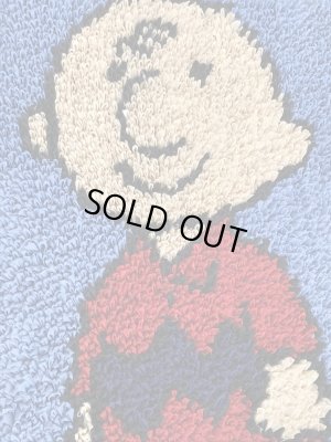 チャーリーブラウン ヴィンテージ ラグマット スヌーピー ピーナッツギャング