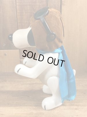 スヌーピー　ヴィンテージ　フィギュア　フライングエース　ピーナッツ