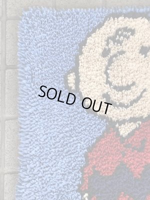 チャーリーブラウン ヴィンテージ ラグマット スヌーピー ピーナッツギャング