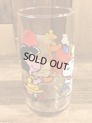 スヌーピー ビンテージ グラス ピーナッツギャング 70~80年代