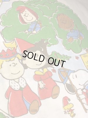 スヌーピー ビンテージ ピローケース ピーナッツギャング 70年代