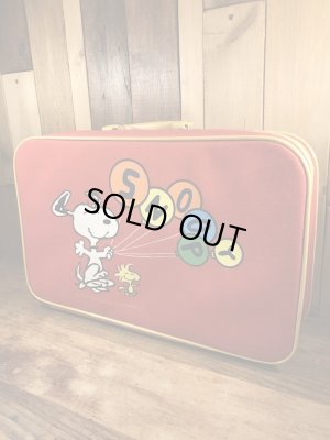 スヌーピー ビンテージ スーツケース ウッドストック 70年代