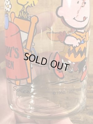 スヌーピー ヴィンテージ ガラスコップ ピーナッツギャング アンカーホッキング