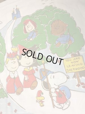 スヌーピー ビンテージ ピローケース ピーナッツギャング 70年代