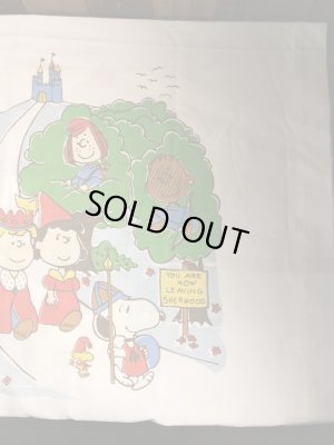 スヌーピー ヴィンテージ 枕カバー ピーナッツギャング 生地