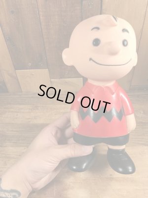 チャーリーブラウン　ヴィンテージ　ハンガーフォード　スヌーピー　ソフビフィギュア