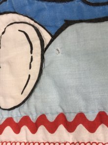 他の写真2: Home Smurf Baby Comforter　スマーフ　ビンテージ　敷物　お布団　80年代