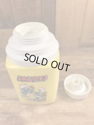 スマーフ　ビンテージ　水筒　80年代