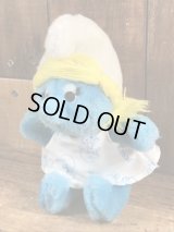 Smurfette Mini Plush Doll　スマーフェット　ビンテージ　プラッシュドール　ぬいぐるみ　80年代