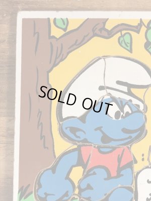 スマーフ　ヴィンテージ　ウッドパズル　80’s