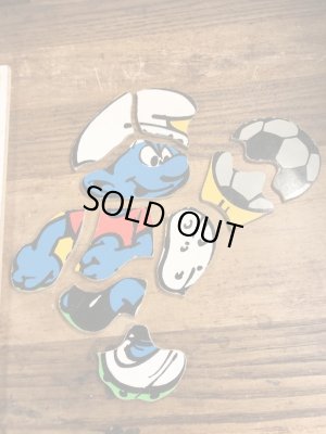 スマーフ　ビンテージ　ウッドパズル　80年代