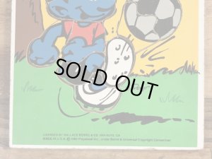 スマーフ　ビンテージ　ウッドパズル　80年代