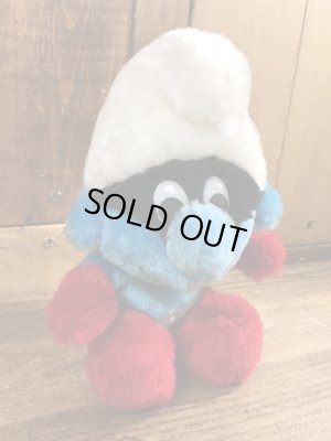 スマーフ　ビンテージ　プラッシュドール　80年代