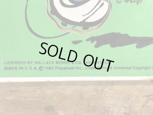 スマーフ　ヴィンテージ　ウッドパズル　80’s