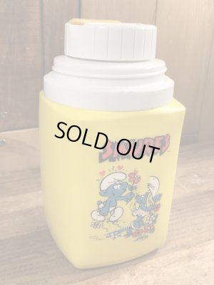 スマーフ　ビンテージ　水筒　80年代