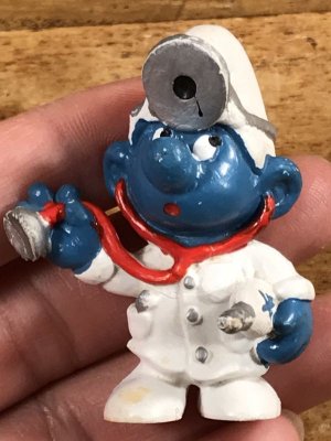 スマーフ ビンテージ PVCフィギュア トイ 70年代