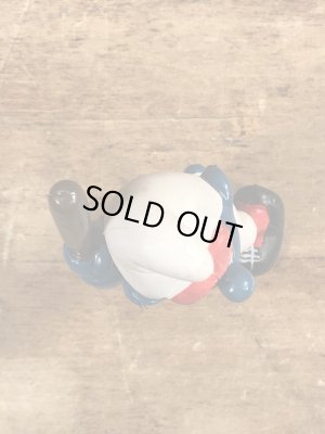 スマーフ　ビンテージ　PVCフィギュア　野球　80年代