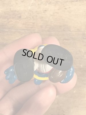 スマーフ　ヴィンテージ　PVCフィギュア　ラグビー　80’s