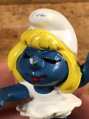 スマーフェット ビンテージ PVCフィギュア スマーフ 70年代