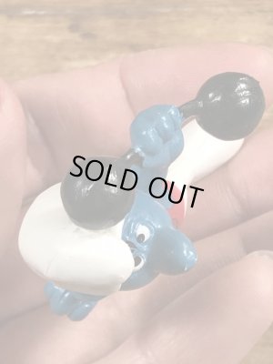 スマーフ ビンテージ PVCフィギュア トイ 70年代