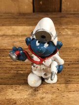 Schleich Smurf “Doctor” PVC Figure　スマーフ　ビンテージ　PVCフィギュア　70年代