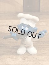 Schleich Smurf “Cook Chef” PVC Figure　スマーフ　ビンテージ　PVCフィギュア　70年代