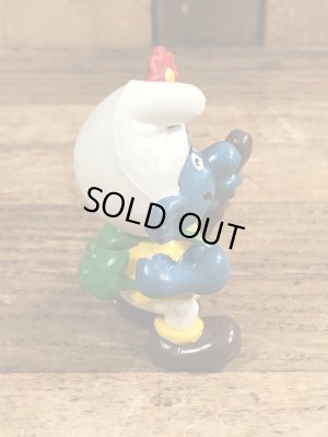 スマーフ　ビンテージ　PVCフィギュア　登山　70年代