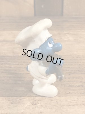 スマーフ　ビンテージ　PVCフィギュア　シェフ　70年代