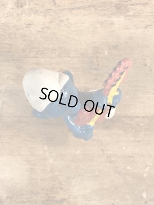 スマーフ　ビンテージ　PVCフィギュア　ギター　70年代