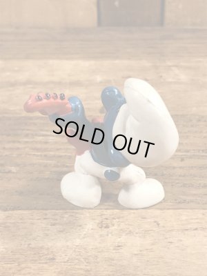 Smurf　ヴィンテージ　PVCフィギュア　ギター　70’s