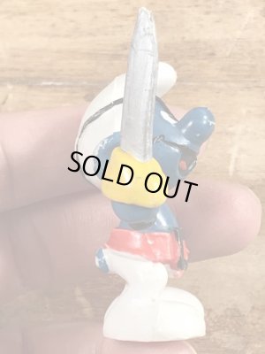 スマーフ　ヴィンテージ　PVCフィギュア　パイレーツ　70’s