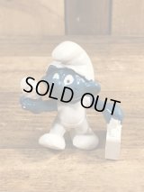 Schleich Smurf “First Aid” PVC Figure　スマーフ　ビンテージ　PVCフィギュア　80年代