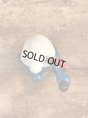 スマーフ　ビンテージ　PVCフィギュア　登山　70年代