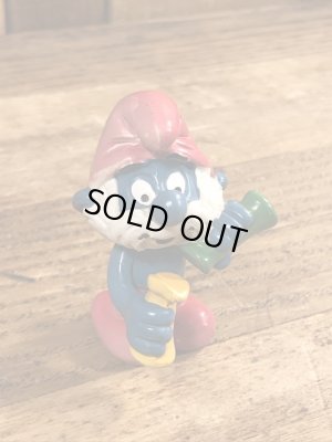 パパスマーフ　ビンテージ　PVCフィギュア　科学者　80年代