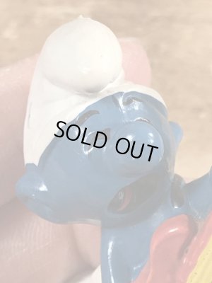 スマーフ　ビンテージ　PVCフィギュア　ギター　70年代