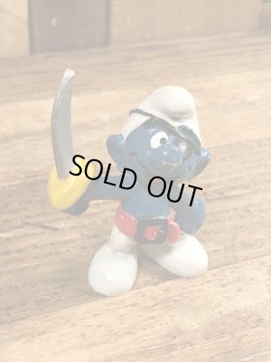 スマーフ　ビンテージ　PVCフィギュア　海賊　70年代