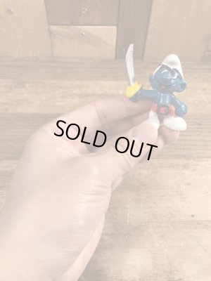 スマーフ　ヴィンテージ　PVCフィギュア　パイレーツ　70’s