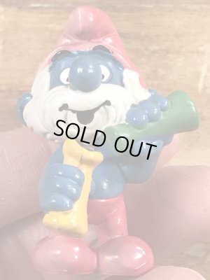 パパスマーフ　ビンテージ　PVCフィギュア　科学者　80年代