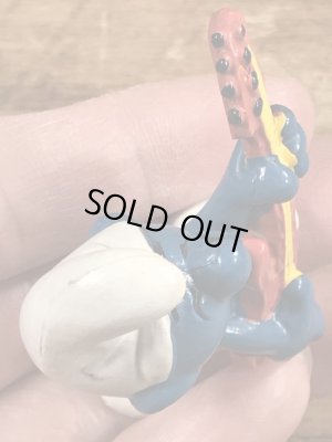 スマーフ　ビンテージ　PVCフィギュア　ギター　70年代