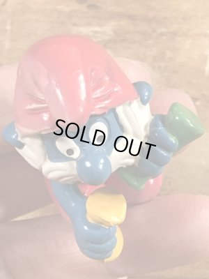 パパスマーフ　ビンテージ　PVCフィギュア　科学者　80年代