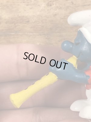 Smurf　ヴィンテージ　PVCフィギュア　おもちゃ　70’s